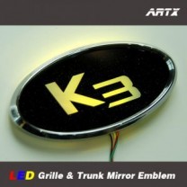 [ARTX] KIA K3 - LED Mirror Tuning Emblem Set