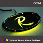 [ARTX] KIA Sportage R - LED Mirror Tuning Emblem Set
