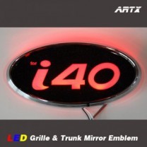 [ARTX] Hyundai i40 - LED Mirror Tuning Emblem Set No.83