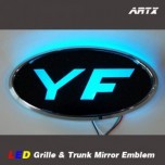 [ARTX] Hyundai YF Sonata - LED Mirror Tuning Emblem Set No.88