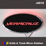 [ARTX] Hyundai Veracruz / ix55 - LED Mirror Tuning Emblem Set No.89