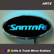 Эмблемы Mirror LED No.94 - Hyundai Santa Fe DM / CM / The Style (ARTX)