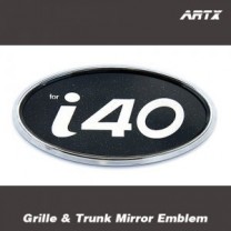 [ARTX] Hyundai i40 - Mirror Tuning Emblem Set No.83