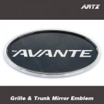 [ARTX] Hyundai Avante MD / HD - Mirror Tuning Emblem Set No.87