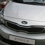 [AUTORIA] KIA All New Pride Sedan / Hatchback - V-Style Eagle Emblem Set