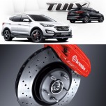 Комплект тормозной системы TUIX Brembo - Hyundai Santa Fe DM (MOBIS)