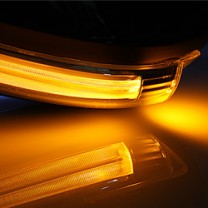 [KABIS] KIA Forte - Genesis Style LED 3-Way Rear View Mirror Set