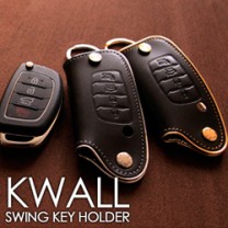 [AEGIS] Hyundai i40 - KWALL Smart Key Leather Key Holder Ver.2012 (4 Buttons)