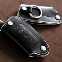 [AEGIS] KIA New K7 - KWALL Smart Key Leather Key Holder (4 Buttons)
