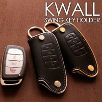 [AEGIS] Hyundai LF Sonata - KWALL Smart Key Leather Key Holder Swing Type (4 Buttons)
