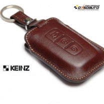 [KEINZ] HYUNDAI - Smart Key Leather Pouch Clam Key Holder (3 Buttons)