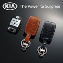 [KIA] KIA New Sorento R - New Smart Key Leather Key Holder (4 Buttons) STD Type