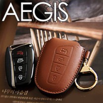 [AEGIS] Hyundai 5G Grandeur HG - Smart Key Leather Key Holder SEASON 1 (with Strap)