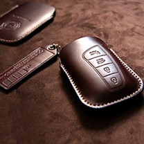 [AEGIS] Hyundai 5G Grandeur HG  - Smart Key Leather Key Holder SEASON II