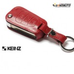 [KEINZ] KIA - Folding Key Leather Key Holder (3 Buttons)