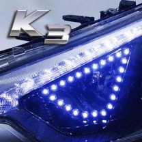 LED-модули "Ангельские глазки" High Beam (SH-Block) - KIA K3 (EXLED)