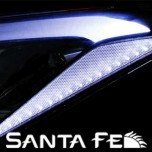 [EXLED] Hyundai Santa Fe DM - Front Reflector 2Way LED Modules Kit
