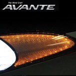 LED-модули боковых рефлекторов фар - Hyundai Avante MD (EXLED)