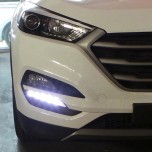 LED-модули ДХО 2-Way с иллюминацией - Hyundai All New Tucson (EXLED)