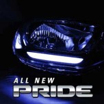 LED-модули нижних ресничек фар 2-Way - KIA All New Pride (EXLED)