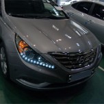 LED-модули передних габаритов UFO-405 - Hyundai YF Sonata (XLOOK)