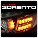 LED-модули передних поворотов с иллюминацией - KIA All New Sorento UM (XLOOK)