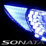 LED-модули передних рефлекторов Ver.2 (Simple) - Hyundai YF Sonata (EXLED)