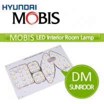 [MOBIS] Hyundai Santa Fe DM - LED Interior Lighting Modules Set (Sunroof)