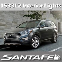[EXLED] Hyundai Santa Fe DM / MaxCruz - Power LED Interior Light Module Set Ver.2 (Sunroof)