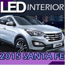 [LEDIST] Hyundai Santa DM 2015 - LED Interior & Exterior Lighting Full Kit (Sunroof)