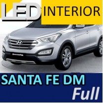 LED-модули подсветки (ЛЮК) - Hyundai Santa Fe DM (LEDIST)