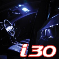 LED-модули подсветки (панорама) - Hyundai New i30 (EXLED)