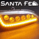 [EXLED] Hyundai Santa Fe DM - 2Way Power Projection LENS FOGLIGHTS Modules