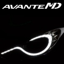 [EXLED] Hyundai Avante MD - 1533L Power LED Eye-Flector Modules Set