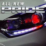 LED-модули ресничек фар 2-Way (5450) - KIA All New Pride Hatchback (EXLED)