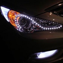 LED-модули ресничек фар Audi-Line - Hyundai YF Sonata (IONE)