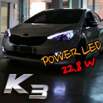 [EXLED] KIA K3 - 1533L2 Power LED Eyeline Upgrade Module DIY Kit (2Way)