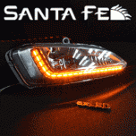 [EXLED] Hyundai Santa Fe DM - 2-Way Fog Lamp Eyeline 1533L2 Power LED Modules Set