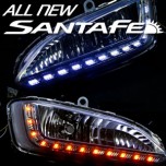 [EXLED] Hyundai Santa Fe DM - 2-Way Fog Lamp Eyeline LED Modules Set (Ver.2)