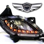 [EXLED] Hyundai Genesis 2012 - Foglights Eyeline 2-Way LED Module Set (WF Chrome )