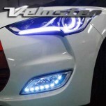 [EXLED] Hyundai Veloster - Foglights Eyeline 2-Way LED Module Set (WF Chrome )