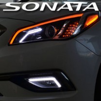 LED-модули ресничек ПТФ - Hyundai LF Sonata (EXLED)