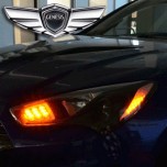 [EXLED] Hyundai The New Genesis Coupe - Front Reflector Active Sequential 2Color LED Modules