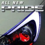 [EXLED] KIA All New Pride Hatchback - Panel Lighting  2Way LED Reflector Module + covers