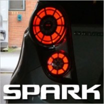 LED-модули задних фонарей 1533L2 Power LED - Chevrolet Spark (EXLED)