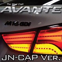 LED-модули задних фонарей (JN-CAP)+рассеиватели - Hyundai Avante MD (EXLED)