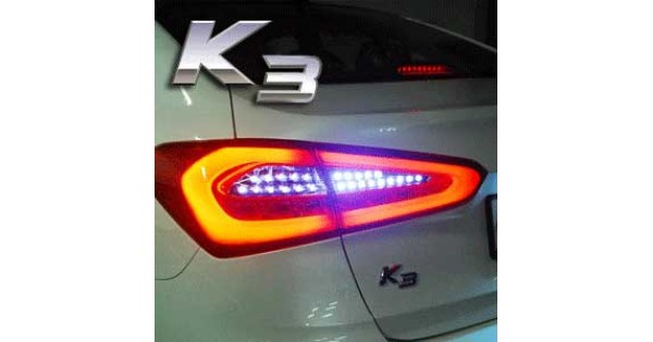 Tail Lights : [EXLED] KIA K3 - Rear Turn-Signal & Backup Lights LED ...