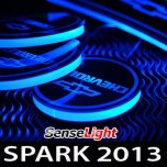 [SENSELIGHT] Chevrolet Spark 2013 - LED Cup Holder & Console Plate Full Set
