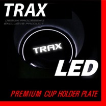 [DXSOAUTO] Chevrolet Trax - LED Cup Holder & Console Plate Set 
