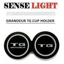 [SENSELIGHT] Hyundai Grandeur TG - LED Cup Holder Plate Full Set